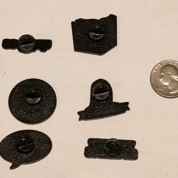 Mean Girls 6-Piece Enamel Pin Set - Iconic Movie Quotes & Characters Collection - Picture 4 of 4